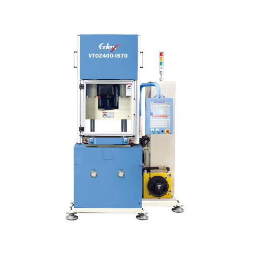 VTOZ series vertical screw injection molding machine features high-precision screw design, ideal for electronics components and precision plastic parts production.